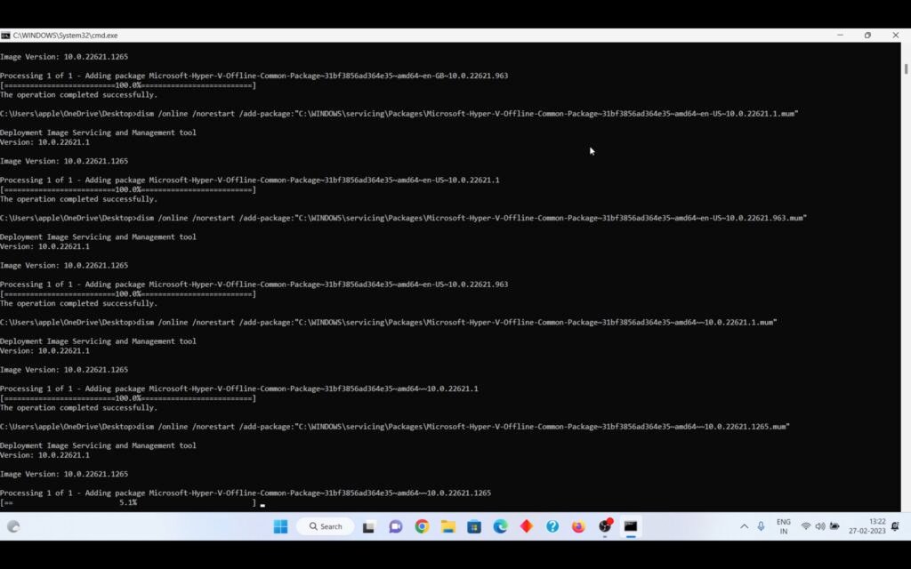 Enable Hyper V In Windows 11