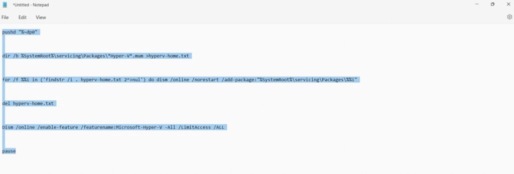 Enable Hyper V In Windows 11