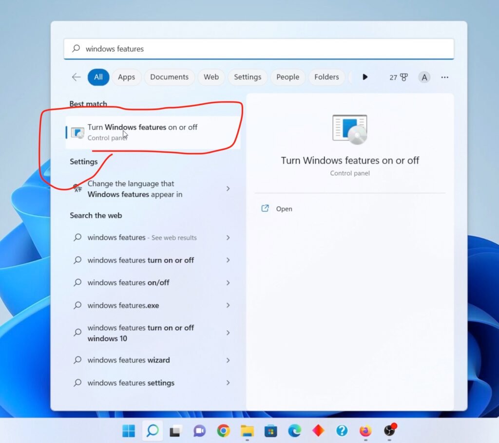Enable Hyper V In Windows 11